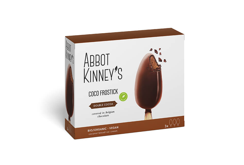 Abbot Kinney's Coco frostick double cacao bio 3x80ml
